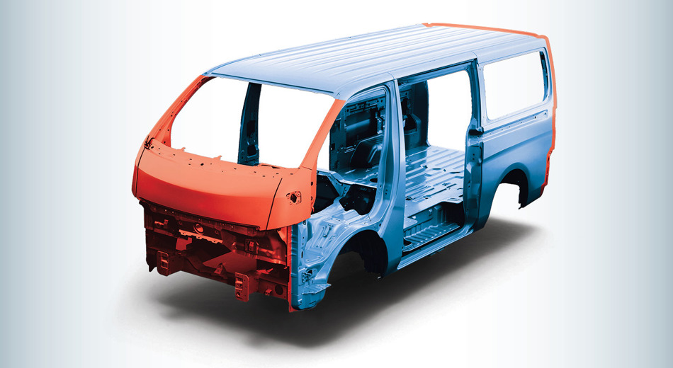 Urvan ZONE BODY CONSTRUCTION