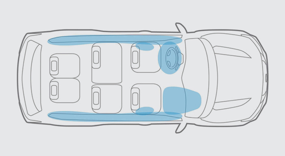 Nissan Terra SIX SRS AIRBAGS FOR ALL ROUND PROTECTION 