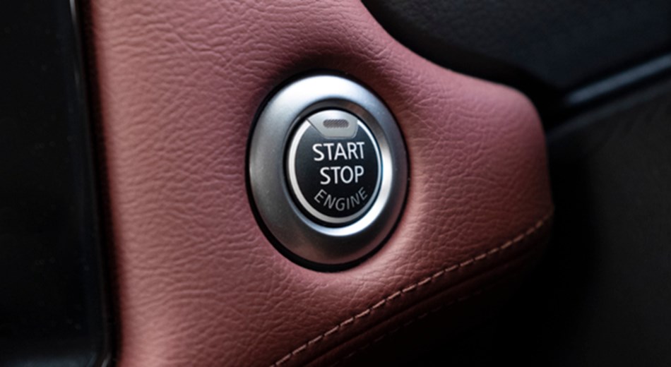 Nissan Terra PUSH STOP START button