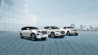 Nissan patrol, Qashqai and Navara