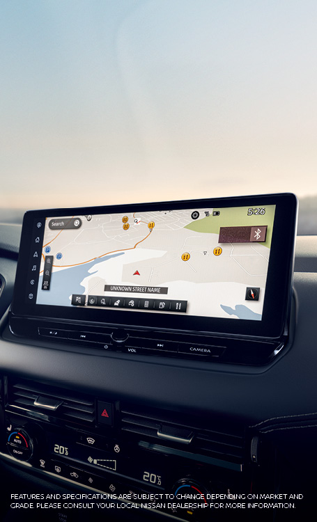 Qashqai Dash Touch screen